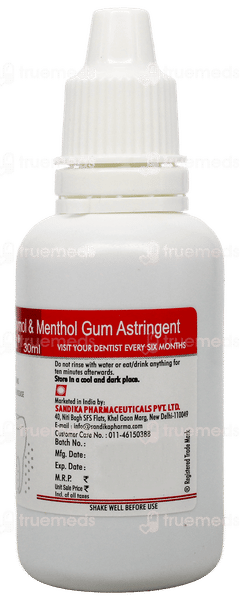 Tan X Gum Astringent 30Ml